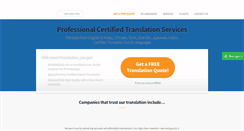 Desktop Screenshot of omni-translation.com